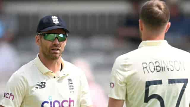 Image for ENG vs AUS: Anderson Set To Replace Robinson in the 4th Test of The Ashes | England vs Australia 4th test