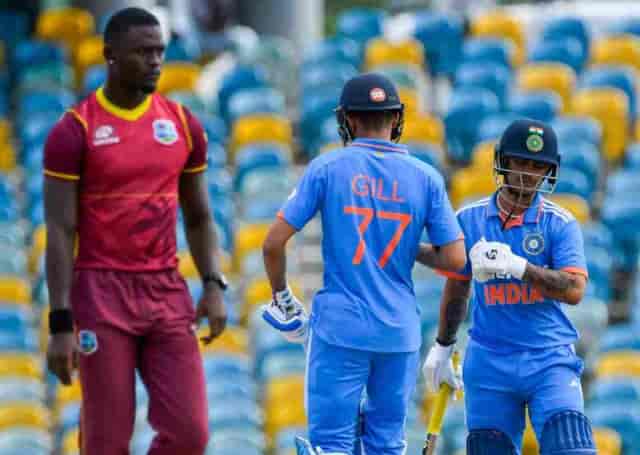 Image for IND vs WI Dream11 Prediction Today Match 3rd ODI, India vs West Indies Dream11 Team, Pitch Report, Preview | India tour of West Indies