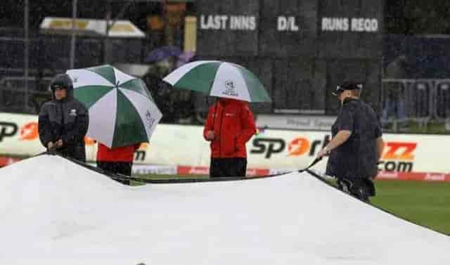 Image for IND vs IRE Weather Forecast: There is a 90% chance of rain on Match Day