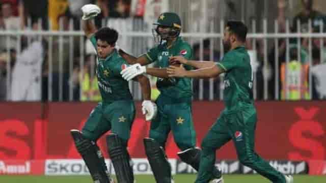 Image for AFG vs PAK, 2nd ODI: In a thrilling match, Pakistan won the series by defeating Afghanistan by one wicket