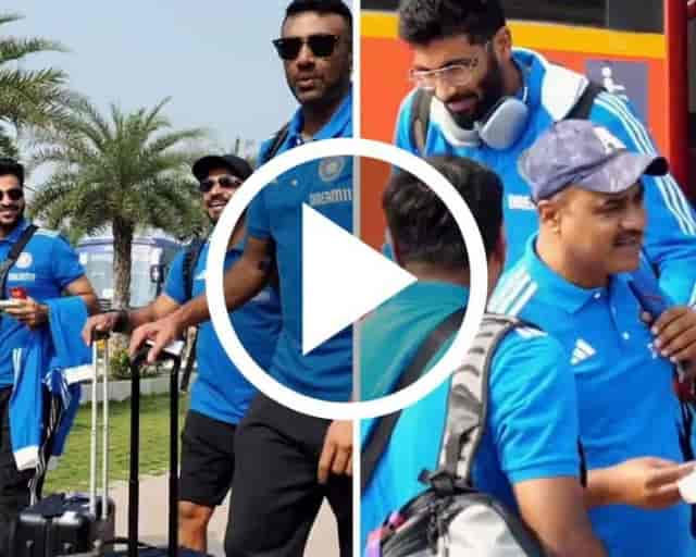 Image for Team India Reached Dharamshala For Match Against New Zealand. Watch Them Receive Grand Welcome | IND vs NZ World Cup 2023