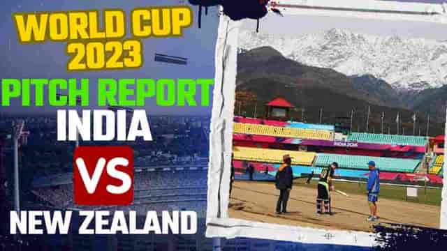 Image for India vs New Zealand, HPCA Stadium Pitch Report (Batting or Bowling) | IND vs NZ 2023 ODI Records &amp; Stats, Dharamsala Weather Forecast