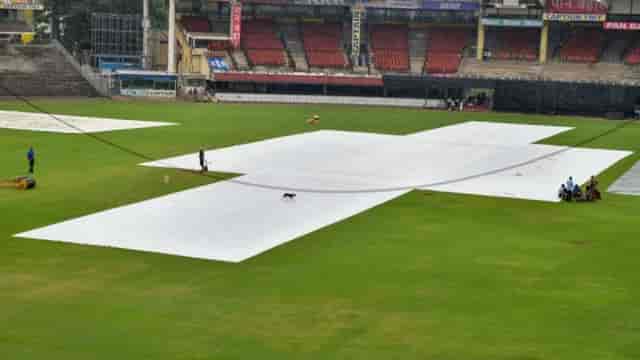 Image for PAK vs AFG Rain Prediction, Weather Forecast of Chennai, and Pitch Report. Who Will Win Pakistan vs Afghanistan ICC World Cup 2023?