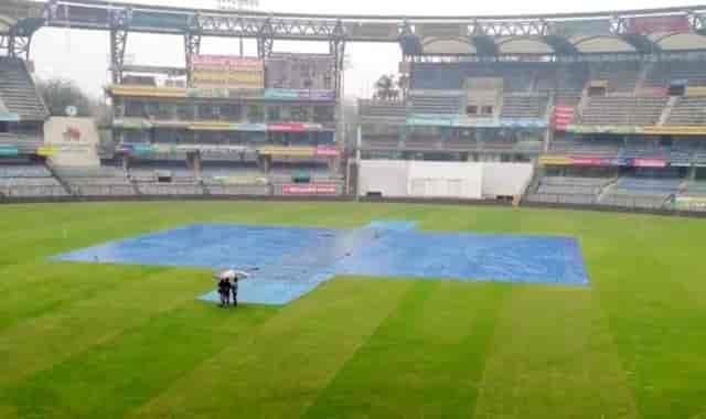 Image for IND vs NZ Rain Prediction, Weather Forecast of Mumbai, and Pitch Report for 1st Semifinal. Will Rain Interrupt India vs New Zealand ICC World Cup 2023?