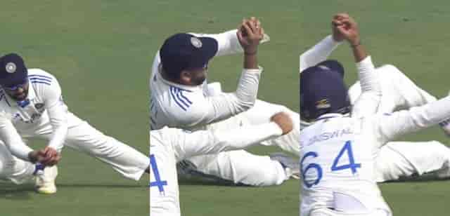 Image for IND vs ENG: Watch: Rohit Sharma takes a blinder in slips to remove Ollie Pope