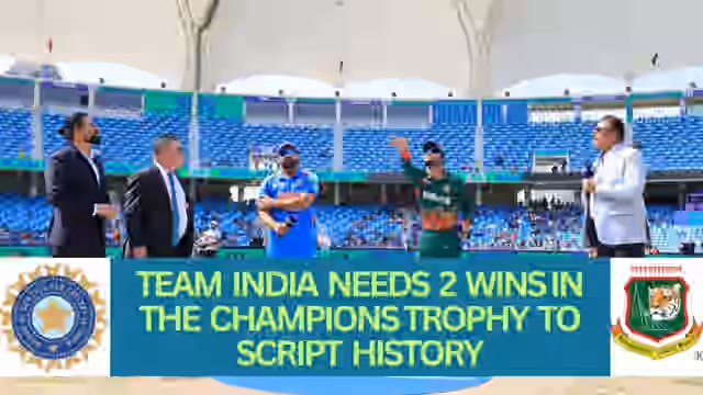 Image for Champions Trophy: Team India will create history after defeating Bangladesh & Pakistan, no team has been able to do this till now