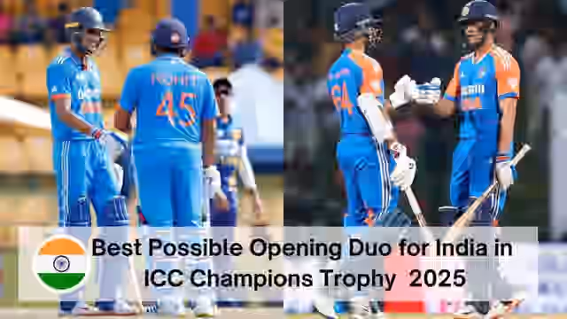 Image for 3 Dynamic Opening Combinations India can try in the ICC Champions Trophy 2025
