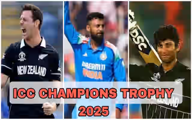 Image for ICC Champions Trophy, Most Runs and Most Wickets Players List 2025!