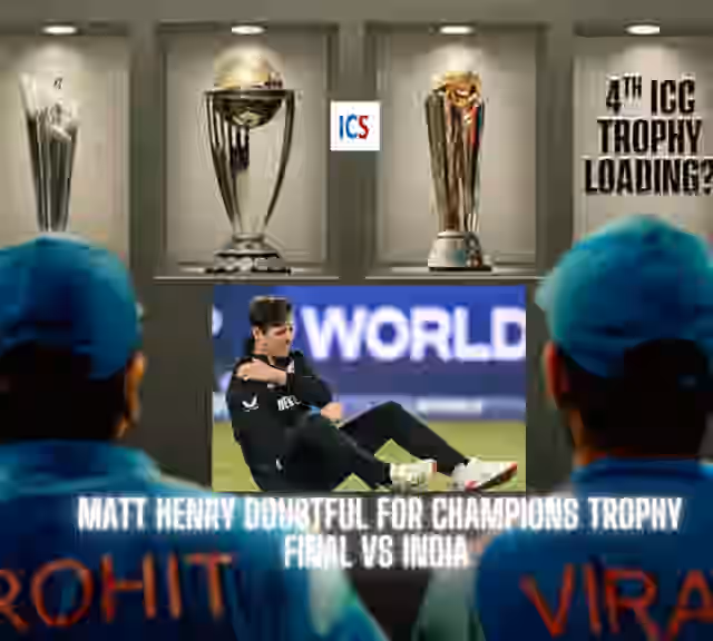 Image for India vs New Zealand CT Final: Good news ahead of Sunday’s final for India; star Kiwi pacer in doubt over final participation