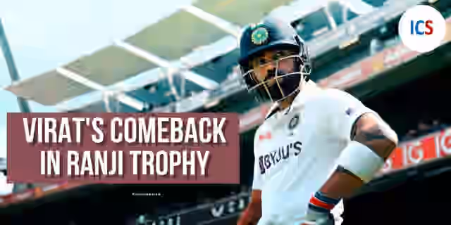 Image for Virat's Ranji Returns Strength The Delhi | Kohli Comeback in Ranji Trophy