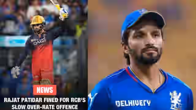 Image for BCCI fined Rajat Patidar, know for which offence the RCB captain was punished?