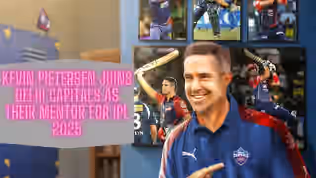 Image for English legend Kevin Pietersen rejoins Delhi Capitals, appointed as the mentor for IPL 2025