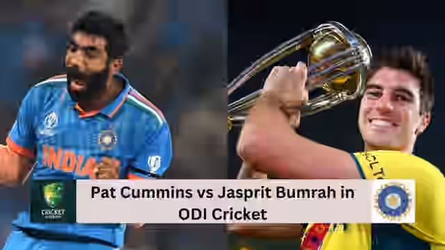 Image for Pat Cummins vs Jasprit Bumrah, who has better stats with the ball in One-Day Internationals?