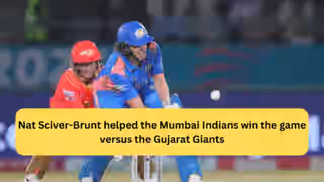 Image for WPL 2025: Who won the WPL match between the Gujarat Giants & Mumbai Indians?