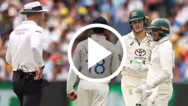 Image for WATCH Virat vs Sam Konstas on-field Heated Exchange! Sunil Gavaskar NOT Impressed