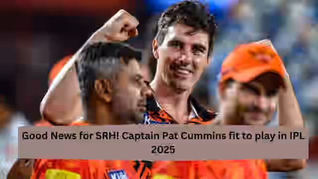 Image for Good news for Sunrisers Hyderabad! Captain Pat Cummins resumes bowling ahead of IPL 2025