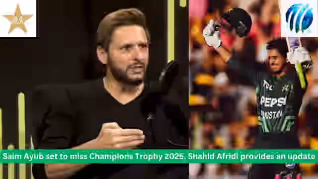 Image for Pakistan's Saim Ayub set to miss Champions Trophy 2025, Pakistani legend provides an update