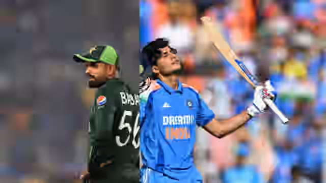 Image for Shubhman Gill can dethrone Babar Azam at the top of the ICC ODI Batting Rankings with a good performance in the Champions Trophy