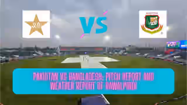 Image for PAK vs BAN: Weather Report and Pitch Report of Rawalpindi Cricket Stadium, rain expected to play spoilsport
