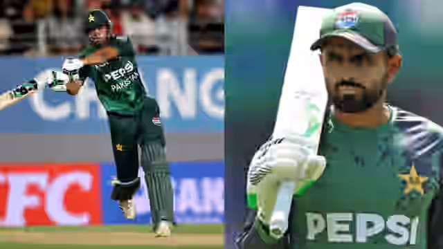 Image for Hasan Nawaz betters Babar Azam in just his third international innings