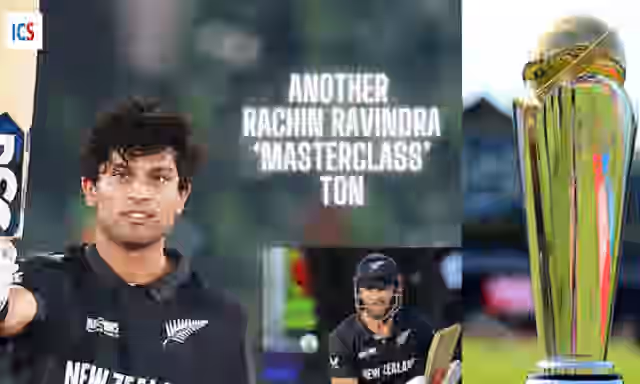 Image for Rachin Ravindra goes past greats like Rohit Sharma, Virat Kohli and AB de Villiers with latest ICC hundred in the 2025 ICC Champions Trophy
