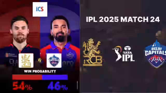 Image for Royal Challengers Bengaluru vs Delhi Capitals IPL 2025: Who will win today's IPL 2025 match between Bengaluru & Delhi?
