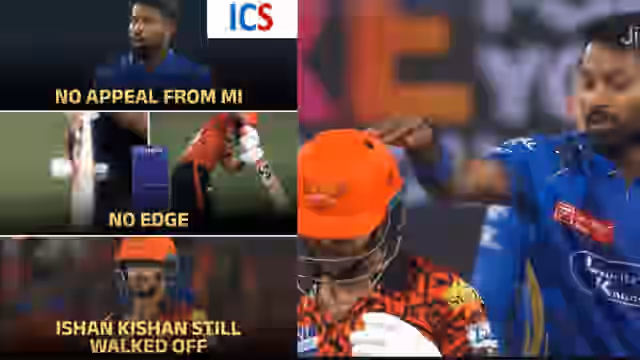 Image for 'Ishan Kishan is showing loyalty to MI while being in SRH', Ishan Kishan gets brutally trolled on Social Media following his controversial dismissal versus Mumbai Indians
