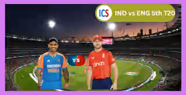 Image for Ind vs Eng 5th T20: Match Prediction, Playing XI, Pitch Report & More