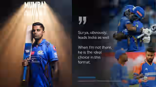 Image for IPL 2025 CSK vs MI: Indian T20 skipper Suryakumar Yadav set to lead MI versus CSK in the absence of Hardik Pandya