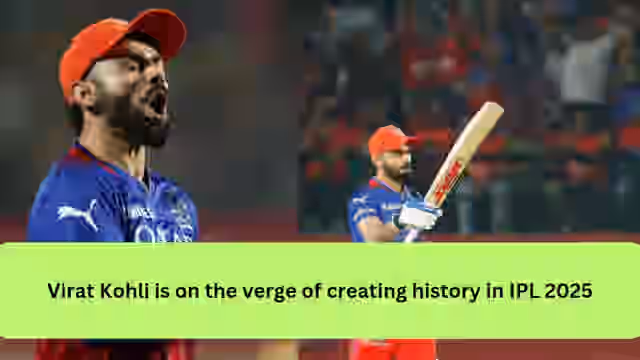 Image for Virat Kohli is set to achieve an incredible accomplishment in IPL 2025; no Indian has been able to do so until now.