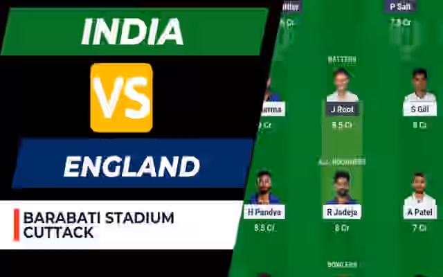 Image for IND vs ENG 2nd ODI, Dream11 Team Guide, Top Fantasy Tips and Picks, Best Grand League Team For IND vs ENG