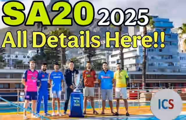 Image for SA20 2025 Schedule, All Teams and Fixtures, Full Squads, Dates and All You Need To Know!