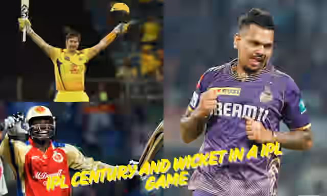 Image for Top 5 players to have scored a hundred and picked a wicket in a single IPL game
