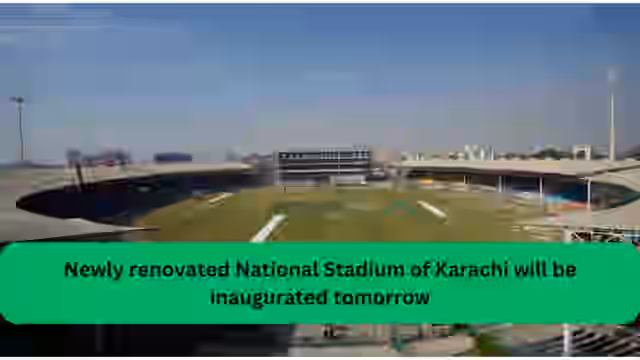 Image for Renovated National Stadium of Karachi set to be inaugurated on 11th February ahead of Champions Trophy 2025
