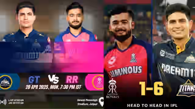 Image for RR vs GT Playing XI, IPL 2025: Strongest Playing 11's of the Rajasthan Royals and Gujarat Titans, RR likely to make changes