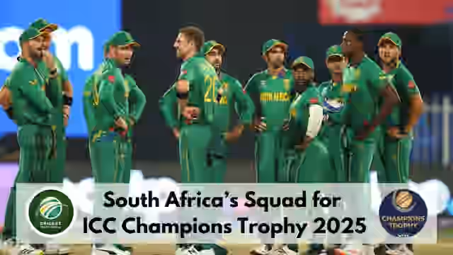 Image for South Africa announce Pace-heavy 15-member squad for ICC Champions Trophy 2025; Temba Bavuma to lead the star-studded team 