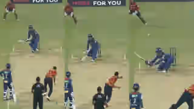 Image for Abdul Samad plays an outrageous scoop shot against Arshdeep Singh in LSG vs PBKS (Watch Video)