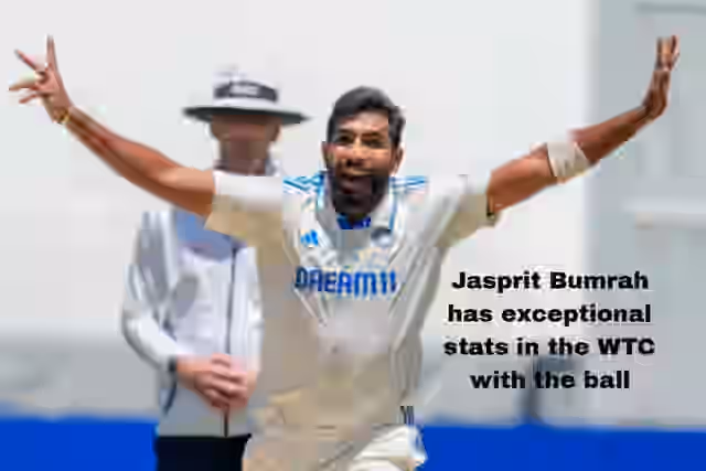 Image for Jasprit Bumrah has amazing stats in the WTC with the ball but still Team India is not able to perform well