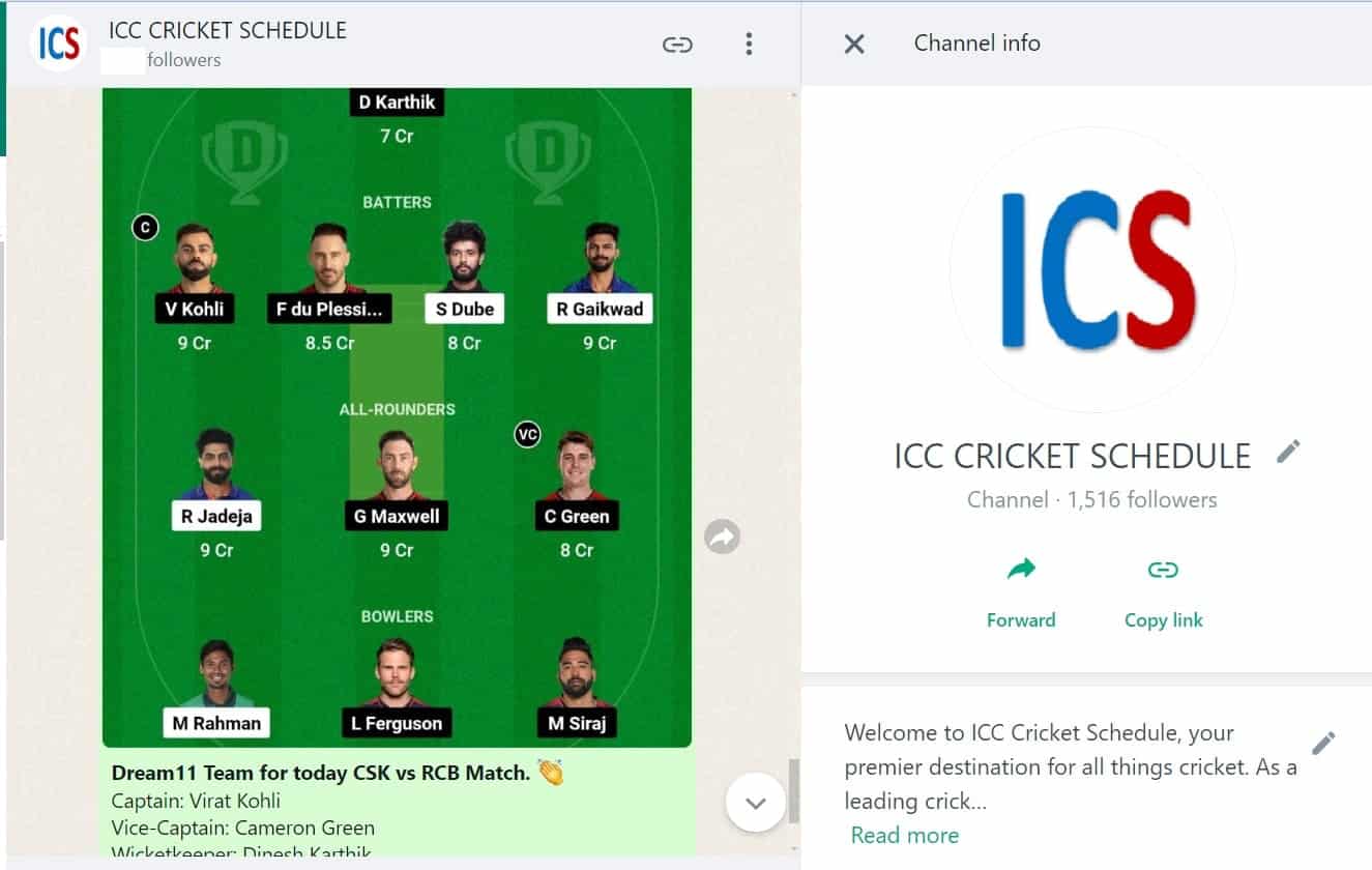 Join Our WhatsApp Channel for IPL 2024: Get Winning Fantasy Team Tips and Exclusive Updates