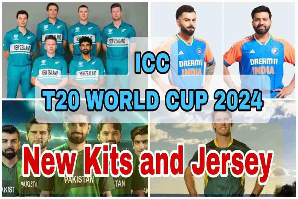 T20 World Cup 2024: All Team New Jersey for ICC T20 World Cup 2024