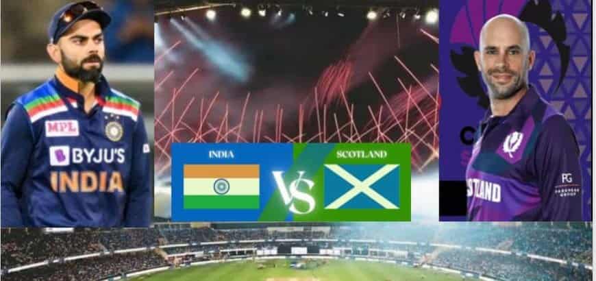 Men's T20 World Cup 2021: India Vs Scotland Live Scorecard, IND vs SCO Playing 11, Dream 11 Prediction, Live update, Match Details