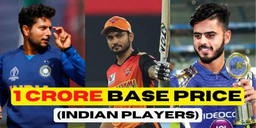 TATA IPL 2022: Top 5 Indian Players with Base Price of 1 Crore in Mega Auction