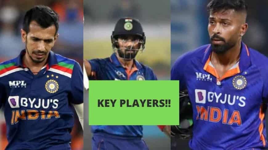 Indian Cricket Team: 3 Top Key Players for India at the ICC T20 World Cup 2022.?