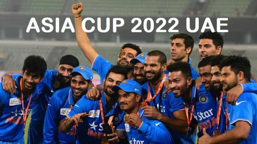 Asia Cup 2022 Schedule Announced, INDvsPAK on 28 August