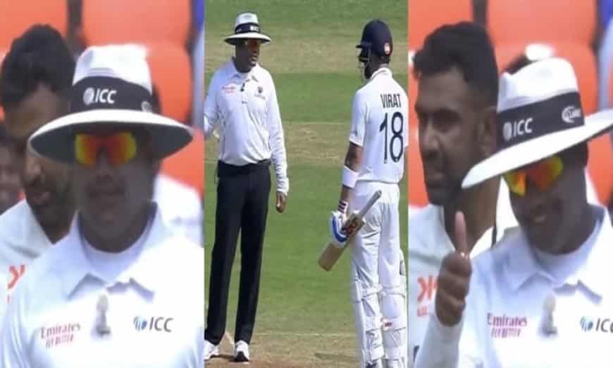 IND vs AUS 2023: WATCH: ?Main hota to pakka out tha? Virat Kohli?s hilarious dig at Nitin Menon on his umpire?s call decision for Travis Head