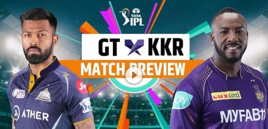 GT vs KKR Live| IPL 2023 Live Gujarat Titans vs Kolkata Knight Riders Today Match 13