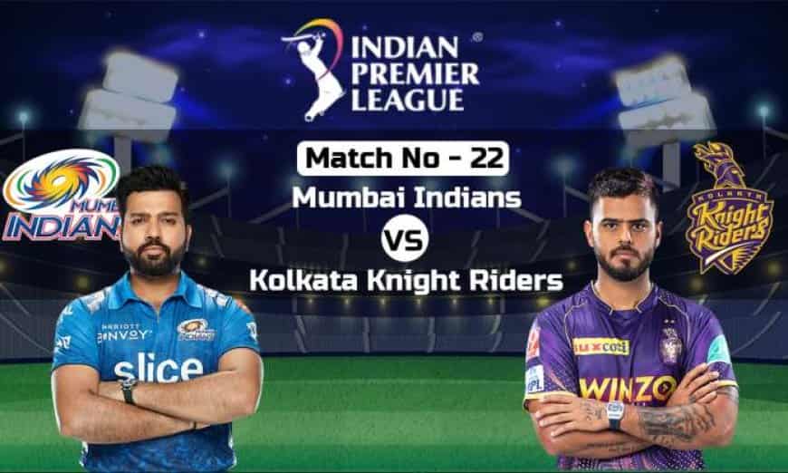 MI vs KKR Dream11 Prediction, Mumbai Indians vs Kolkata Knight Riders Head to Head records, Live Streaming Details IPL 2023