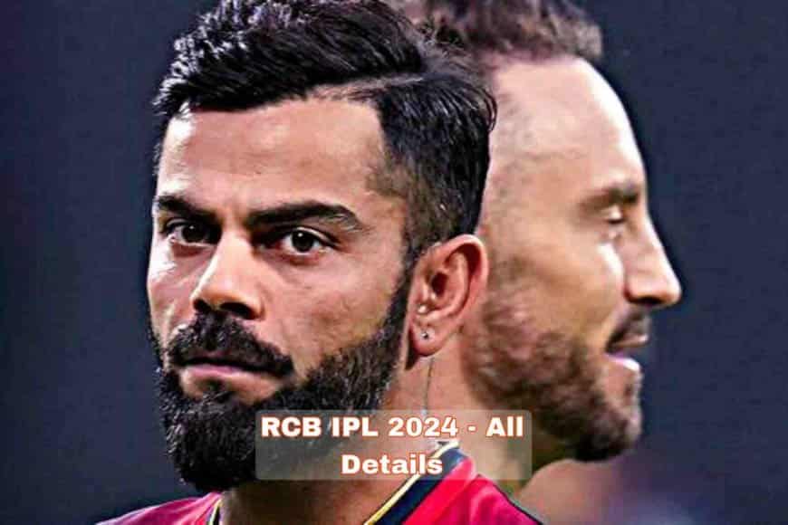 RCB IPL 2024 Squad, Players list, Captain, Coach, Retention, Released List Royal Challengers Bangalore Team Squads IPL 2024