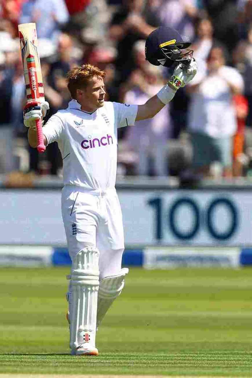 ENG vs IRE 2023: Ollie Pope Knocked the fastest double hundred in the test match against Ireland at Lord's