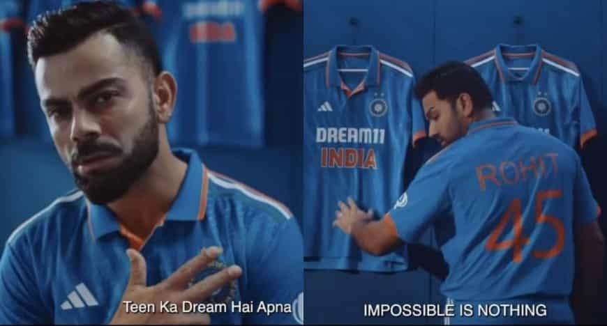 ICC World Cup 2023: Team India Jersey for the ICC World Cup unveiled